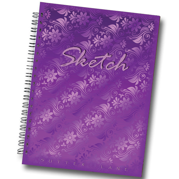Sketchbook for Drawing and Mixed Media - Floral
