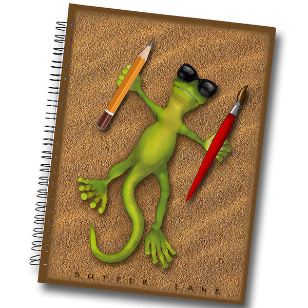 Sketchbook for Drawing and Mixed Media - Kid Lizard